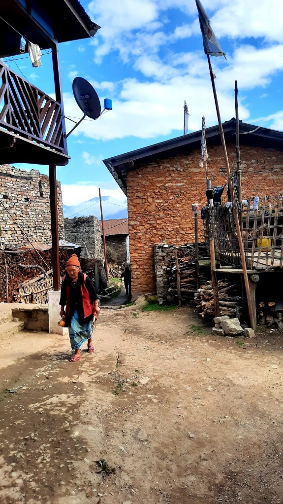 villagers in the village in Arunachal