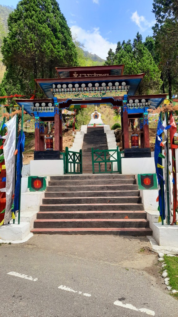 entrance to the war memorial, Arunachal