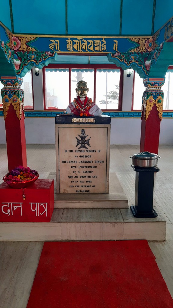 inside war memorial, Arunachal